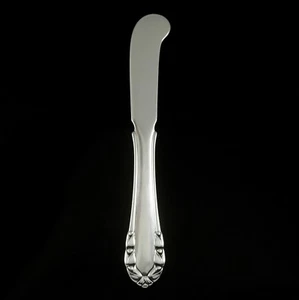 Georg Jensen. All Silver Butter Spreader - Lily of the Valley - Picture 1 of 2