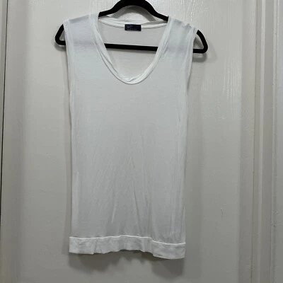 Gap 背心上衣白色基本款女式无袖轻便 S 码 — 第 1/4 张图片