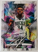 Giannis Antetokounmpo Facsimile Novelty custom card Bucks