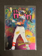 2020 Topps Finest Austin Riley “The Man” Insert #FTM-15 Atlanta Braves