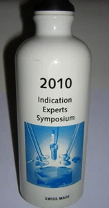 Kistler Indication SIGG Traveller White 0.6L 20 oz Aluminum Water Bottle Swiss - Picture 1 of 3