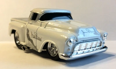 MUSCLE MACHINES JAMES DEAN 1955 CHEVY PICKUP TRUCK  1/64  55 CHEVROLET - - Image 1 of 4