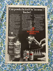 Pubblicità vintage 1976 Winchester Western Ball stampa a polvere - Foto 1 di 7