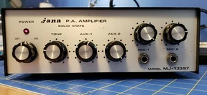 Vintage 1970s Jana Model MJ-13397 P.A. Amplifier Read Description - Picture 1 of 7