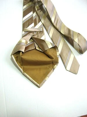 LUJO KITON NAPLES 7 PLIEGUES SIETE PLIEGUES NUEVO 100% SEDA HECHO EN ITALIA Foto 1 de 4