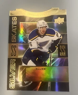 2023-24 Upper Deck Extended Series - Silver Skates Gold #SS-29 Jordan Kyrou - Image 1 of 2