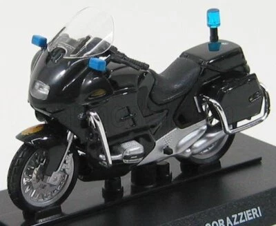 MODELLINO MOTO STATICO BMW R850RT CARABINIERI CORAZZIERI BLU SCALA 1/24 - Immagine 1 di 4