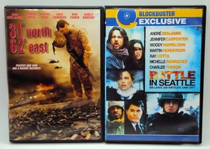 31° NORTH 62° EAST British War Investigation BATTLE IN SEATTLE WTO Protest DVDs - Picture 1 of 3