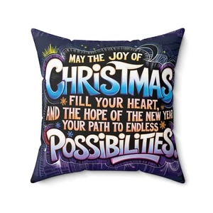Christmas Throw Pillow Double-Sided Christmas Pillow Covers | Christmas Gift - Picture 1 of 7