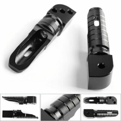 Arrière cale repose pieds Pour KAWASAKI NINJAZ800 Z900 Z1000 ZX6R ZX10R Noir E3 - Photo 1/4