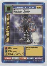 1999 Digimon - Digital Monsters Trading Card Game Unlimited SkullMeramon 07sf