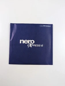 Software CD Nero Express 6 Multilingual for Win 98/2000/XP for Sony DVD Handycam - Picture 1 of 12