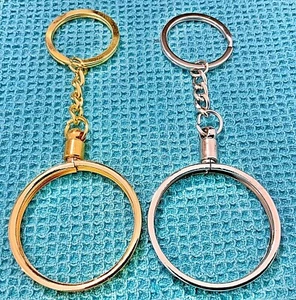 Portachiavi fai da te (FAI DA TE) *Fit Your Coin* (39 mm) lunetta - Foto 1 di 9