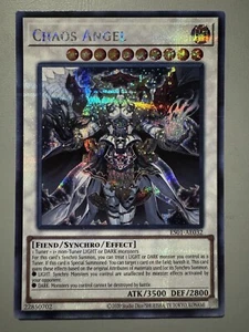 YUGIOH CHAOS ANGEL (SYNCHRO) ASIA ENGLISH EDITION ES01-AE032 SECRET RARE - Picture 1 of 3