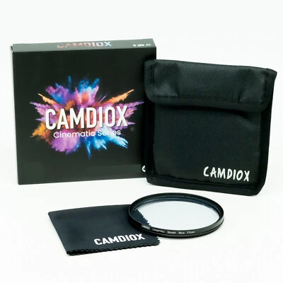 Camdiox Cinepro Blue Streak Starlight Effect filter for DSLR camera cinema star - Image 1 of 4