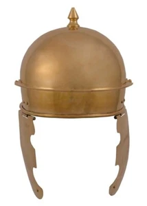 Casco romano Coolus-D, latón 1,2 mm latón casco romano, casco de recreación romana - Imagen 1 de 3