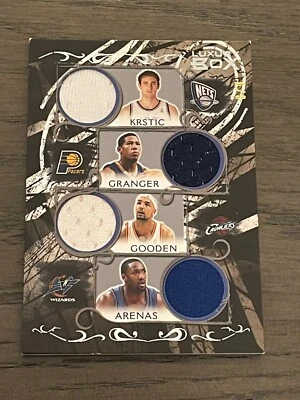 2006-07 Topps Luxury Box Quad Silver Kristic Granger Gooden Gilbert Arenas/9 Foto 1 de 4