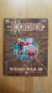 Excalibur: Weird War III (1990, Marvel Comics) 9.0 Very Fine/Near Mint