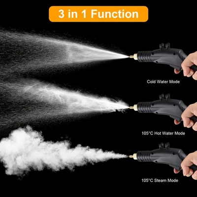 3000W Handheld Steam Cleaners For Home Use 4L Capacity High Temperature Fast Hea - Image 1 of 4