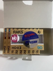 12x Raks HD X II 90 - Audio Cassetten - Tapes - OVP - New! - Bild 1 von 4