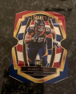 2018 Panini SELECT #178 BRADLEY CHUBB ROOKIE........ONLY 105/199 - Bild 1 von 2