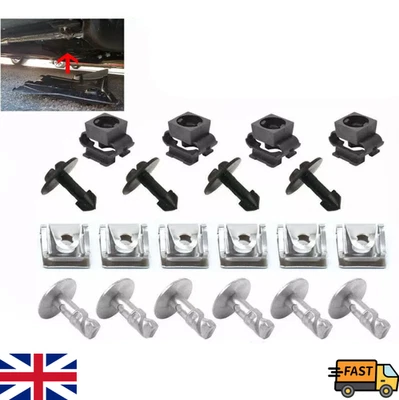 FIT AUDI Undertray Engine Under Cover Screw & Clip Set Fits  - Image 1 of 4