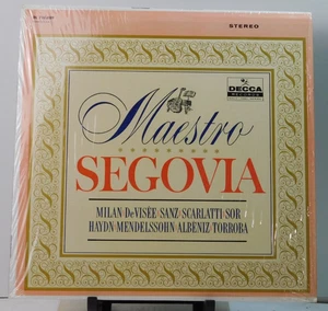 Andrés Segovia Maestro Segovia Decca DL 710.039 Stereo LP Near Mint In Shrink - Bild 1 von 6