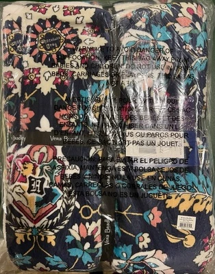NUEVO CON ETIQUETAS Harry Potter Vera Bradley COZY LIFE Manta Hogar de Hogwarts 72x50 Foto 1 de 2