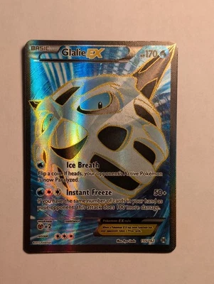 Pokemon TCG Glalie EX Breakthrough 155/162 Ultra Rare Full Art NM - Image 1 of 4