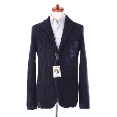 GRAN SASSO SARTORIAL Sakko Strickjacke Cardigan ca 51cm 100% Wolle Made in Italy - Bild 1 von 4