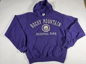 Rocky Mountain National Park Purple Hoodie XS GoGo Hayward CA - Picture 1 of 9