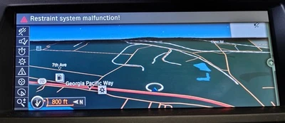 BMW X5 X5M X6 X6M 2010-2014 (E70 E71) GPS DELANTERO NAVEGACIÓN PANTALLA MULTIMEDIA Foto 1 de 4