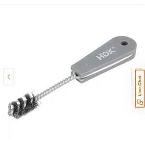 12-Pack HDX 1/2 in. Heavy-Duty Carbon Steel Bristles Fitting Brush - Picture 1 of 2