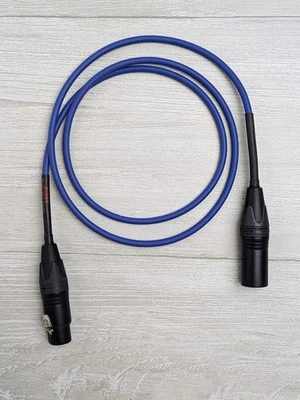 SALE!   4ft XLR Cable, Mogami W2893 Neglex Quad Microphone Cable, Neutrik XLR - Image 1 of 2