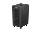 5901969447903 Standing 19" 24U Rack Installation Cabinet 600×800 Black with Perf