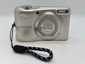 Nikon Coolpix L30 20.1MP 5x Opt. Zoom Digital Camera Silver From Japan / Exc+++ - Picture 1 of 8