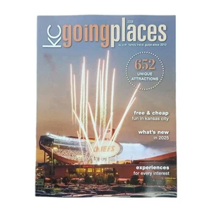 KC GOING PLACES Magazine New 2025 Kansas City Local Travel & Activities Guide - Bild 1 von 5