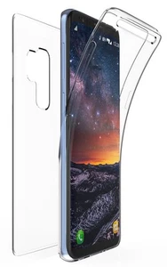 TRI-MAX CLEAR SCREEN GUARD FULL BODY WRAP CASE FOR SAMSUNG GALAXY S9 PLUS, S9+ - Picture 1 of 9
