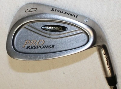 */NEW GRIP- Spalding- Pro Response- 45* #9 Iron - RH - Men's- Steel - Stiff #847 - Image 1 of 4