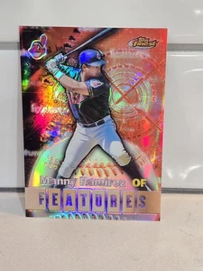 2000 Topps Finest Manny Ramirez Roberto Alomar #126 Features Refractor Indians - Picture 1 of 2