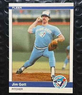 1984 Fleer #155 Jim Gott Excellent - Image 1 of 2