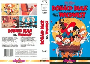 Disney-Donald Duck geht nach Wild West  VHS Video, Rarität - Bild 1 von 1