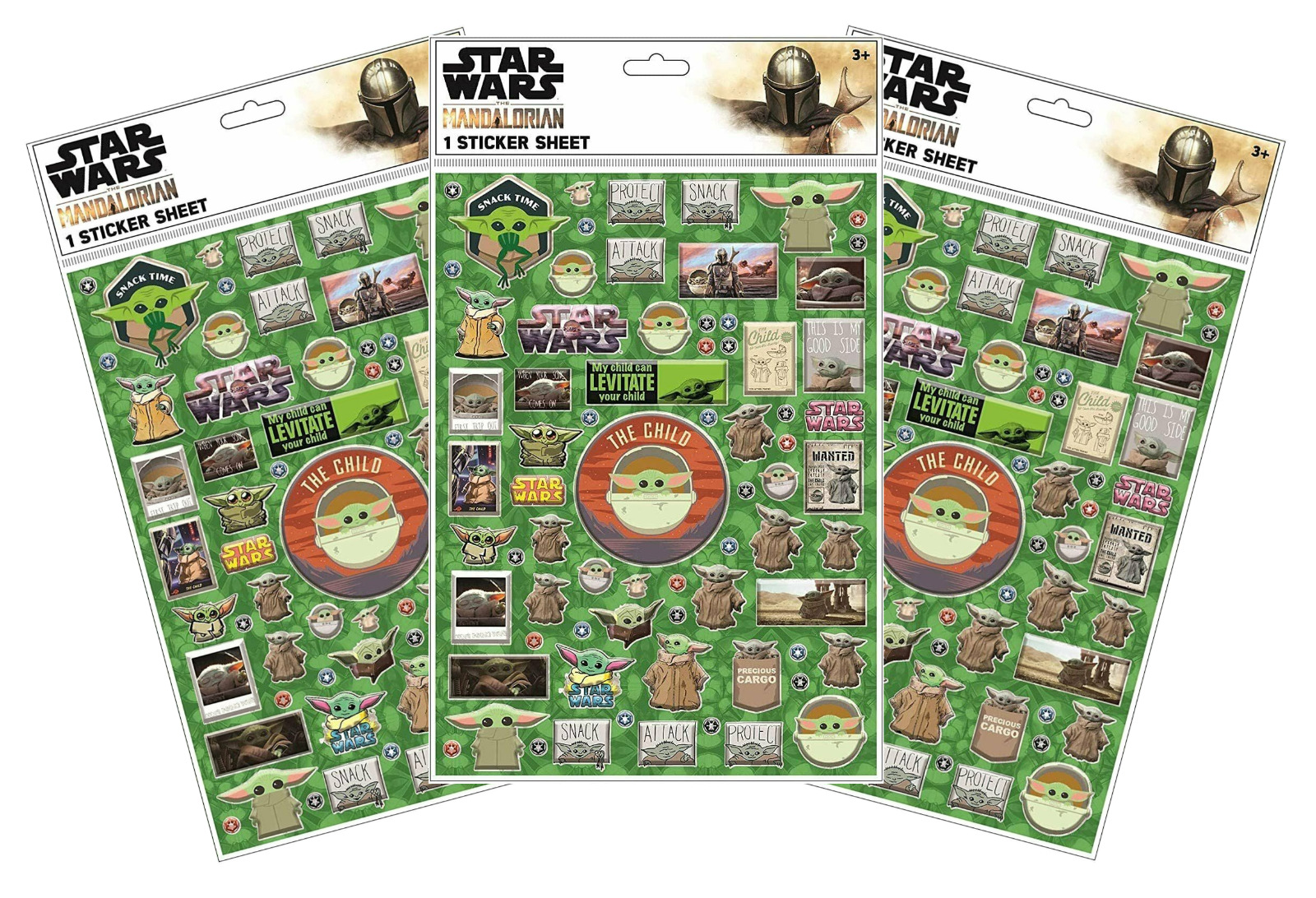 Sealed DISNEY GRAB AND GO 150 STAR WARS STICKERS 