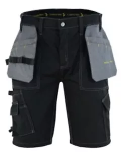 CharleyPants WorkWear Mens D2S Work Shorts Size 30-Black - Picture 1 of 5