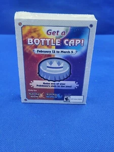 SEALED Pokemon Sun & Moon 3DS Get A Bottle Cap RARE GameStop Promo Cards EXPIRED - Picture 1 of 8