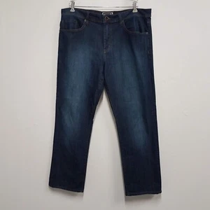 Travis Mathew Jeans Herren 38 blau federleicht Legacy Stretch Dark Wash Denim - Bild 1 von 8
