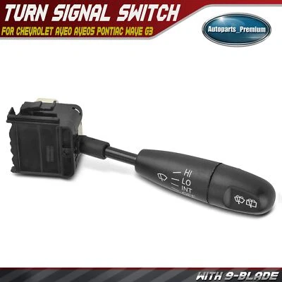 Wiper Switch with Rear Wiper for Chevrolet Aveo 2004-2008 Aveo5 Pontiac Wave G3 - Image 1 of 4
