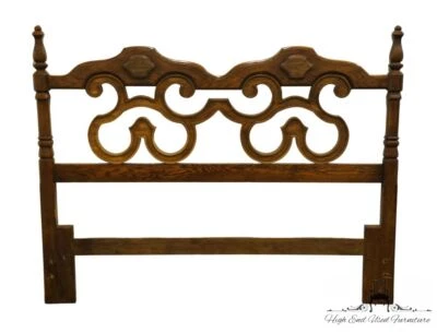 THOMASVILLE FURNITURE Valverde Collection Spanish Mediterranean Style Queen S... - Image 1 of 4