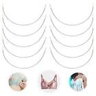 6 Pairs Stainless Steel  Bra Underwire  Womens B/C/D/E Cup