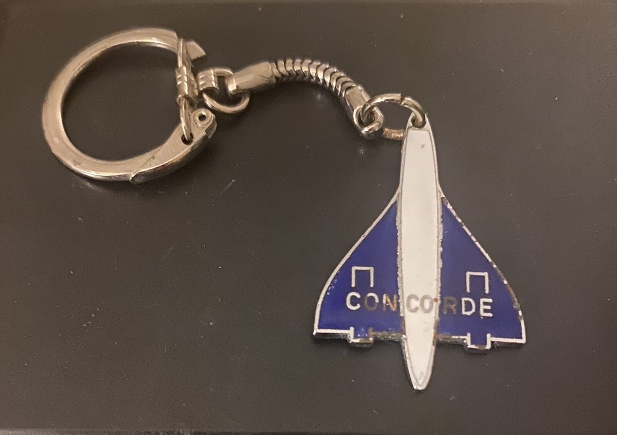 新品 LINKS of LONDON 英国航空 コンコルド純銀キーホルダー British Airways Keyring in Concorde Aeronautica for sale